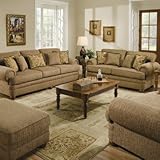 Fairfield Chenille Sofa and Loveseat Set