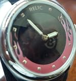 Womens Relic Hot Flame Lucky ball 8 Big Tic Watch ZR55079