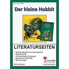 John R. R. Tolkien 'Der kleine Hobbit', Literaturseiten