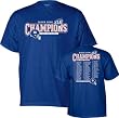 New York Giants Super Bowl XLII Champions Youth Roster T-Shirt
