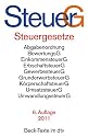 Steuergesetze: Abgabenordnung, BewertungsG, EinkommensteuerG, ErbschaftsteuerG, GrunderwerbsteuerG, K&ouml;rperschaftsteuerG, UmsatzsteuerG, UmwandlungsteuerG. MIt Konjunkturprogrammen I und II