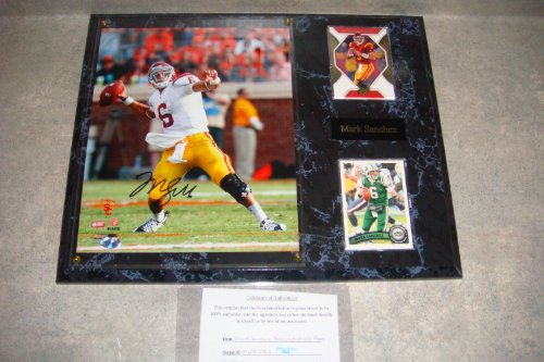 Mark Sanchez Autographed USC Trojans Wall Plaque w/ COA