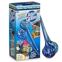 Aqua Globes AG011706 Glass Plant Watering Bulbs - 2 Pack