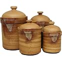 Splash Set of 4 Canisters