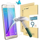 Galaxy Note 5 Screen Protector,Yootech&reg; Galaxy Note 5 Tempered Glass Screen Protector - Premium Tempered Glass Screen Protector(2.5D 9H Hardness, Superslim 0.26mm) - Guard Against Scratches and Drops - Ultra HD Clear With Maximum Touchscreen Accuracy - Lifetime Warranty