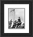 Framed Iwo Jima World War II Photograph