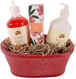 Asquith Somerset 500 ml each Luxury Hand Wash & Lotion Gift Basket with Room Spray to coordinate ~ choice of scents