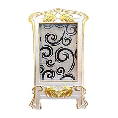 TWIPOP Photo Frame Designs Linear Classic Gift Format Frames Resin Vintage Picture Frame Art Work and Crafts Antique Look for Home Decor Couples 2 pieces