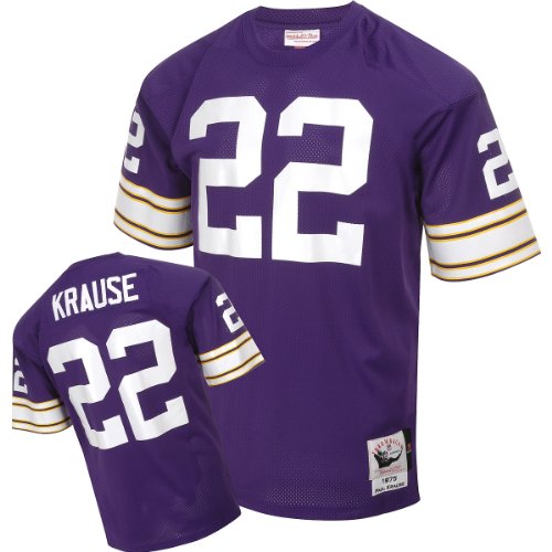 Mitchell & Ness Minnesota Vikings Paul Krause 1975 Authentic Throwback Jersey Size 40