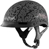 Speed and Strength Womens SS400DVD Moto Lisa Half Helmet 2013