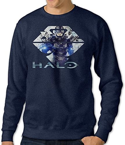 Male The Master Chief Of Halo 5 Round Neck Hoodies Sweatshirts
