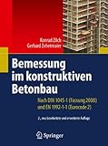 Image de Bemessung im konstruktiven Betonbau: Nach DIN 1045-1 (Fassung 2008) und EN 1992-1-1 (Eurocode 2) (German Edition)