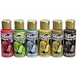 DecoArt DASK268 Dazzling Metallics Sample Pack