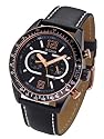 2 Can Professional Timepieces Mustang SL1606C BK Chronograph für Ihn Sandwich Ziffernblatt