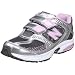 New Balance Little Kid/Big Kid KG630 KO Hook-And-Loop Running Shoe,Grey/Lavender,11.5 W US Little Kid