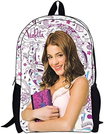 Violetta backpack School Bags Girls Children 3D Lady Shoulder Bags for Women
