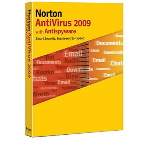 Norton Antivirus 2009 CD 3 User Ret
