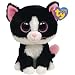 Ty 7136038 - Peppers-Katze Beanie Boos, schwarz/weiss, 15 cm