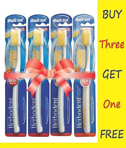 Herbodent Magic Soft Toothbrush Gold