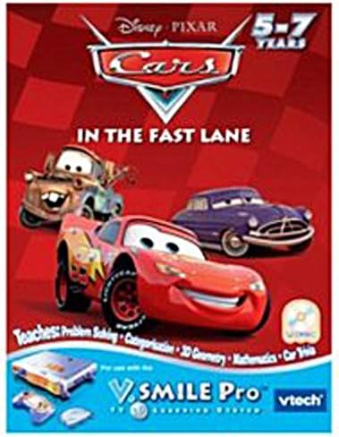 VTech V.Flash Home Edutainment System - SmartDisc: Cars in the Fast Lane