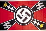 German Crown SS Skull Flag - Nylon Polyester (3 x 5)