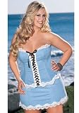 Corset Denim And Lace