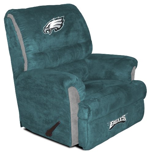 Buy Philadelphia Eagles NFL Team Logo Big Daddy Recliner by Baseline Sports