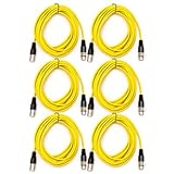 SEISMIC AUDIO - SAXLX-25 - (6 Pack) Yellow 25' XLR Patch or Microphone Cable Knowing God: Walking through the Book of Books