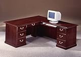 Office Furniture DMI - 72 Inch Executive L-Shaped Desk with Right Return -  ....