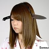 包丁カチューシャ コスプレ 仮装 雑貨 小物 ハロウィン A出刃包丁