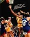 Magic Johnson Los Angeles Lakers NBA Hand Signed 8x10 Photo with Kareem Abdul-Jabbar