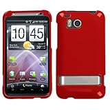 HTC ADR6400 Thunderbolt Hard Protector Cover Case - Flaming Red