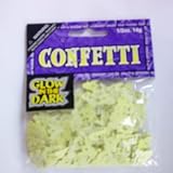 Ghost Halloween party confetti - glow in the dark