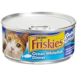 Friskies Cat Food Classic Pate, Special Diet Ocean Whitefish Dinner, 5.5-Ounce Cans (Pack of 24)