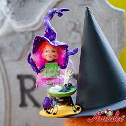 5" Purple Party Elf By Annalee