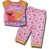 Sesame Street Elmo & Zoe "Forever Friends" 2 Piece Pajamas for Toddlers