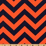54 Wide Premier Prints ZigZag Navy/Orange Fabric By The Yard 51R 1IeqYzL. SL160 54 Wide Premier Prints ZigZag Navy/Orange Fabric By The Yard