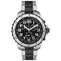 Invicta Men's II Collection Chronograph Stainless Steel and Black Watch #6398