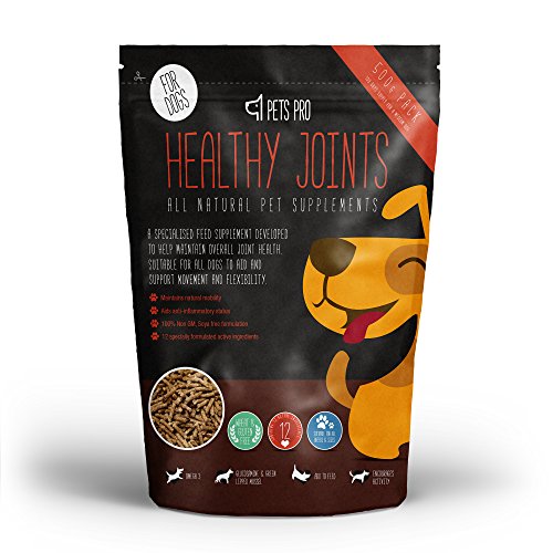 Pets Pro Healthy Joints 500g Joint Aid Supplement for Dogs & Puppy with