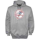 Majestic New York Yankees Ash Youth Official Hoody Sweatshirt