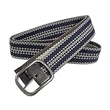 GREEN CROSS （Casual line） リバーシブルバックルベルト ネイビー／ベージュ