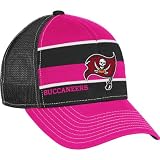 Reebok Tampa Bay Buccaneers Women's Breast Cancer Awareness Trucker Hat Adjustable