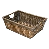 Brown Small Tapered Bin Set of 3 by 