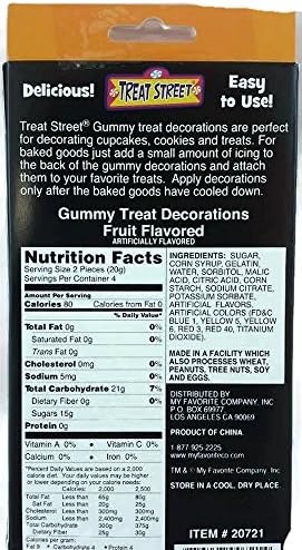 Day Of The Dead Dia De Los Muertos Gummy Cupcake Decorations 8 Pieces