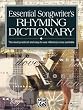 Essential Songwriter's Rhyming Dictionary : The Most Practical and Easy-To-Use Reference Now Available  item #16637