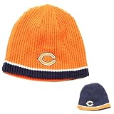 Chicago Bears Waffle Knit Reversible Beanie
