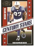 2007 Donruss Threads Century Stars Gold CS-5 Reggie Wayne Colts ( Football Cards)