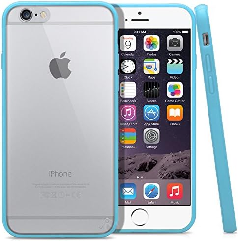 iPhone 6 Plus Case, iPhone 6S Plus Case, VIM Shop® Crystal Clear TPU Cases For iPhone 6/6S Plus (5.5 Inch) [Sky Blue]