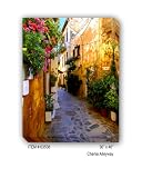 CHANIA ALLEYWAY - Gallery Wrapped, Stretched Canvas Photograph