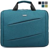 CoolBell(TM) 15.6 inch Nylon Unisex Laptop Shoulder Bag Handbag Carrying Messenger Bag For 15 - 15.6 Inch Laptop / Notebook / MacBook with Shoulder Strap Handle and Pockets,Teal